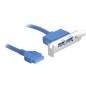 Delock Slot bracket USB-panel 40cm Delock Slot bracket USB-panel 40cm
